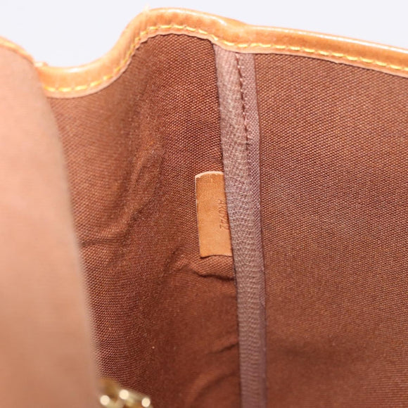 LOUIS VUITTON Monogram Gibeciere GM Shoulder Bag M42246 LV Auth 188421