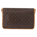 LOUIS VUITTON Monogram Gibeciere GM Shoulder Bag M42246 LV Auth 188421-3