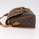 LOUIS VUITTON Monogram Gibeciere GM Shoulder Bag M42246 LV Auth 188421-6