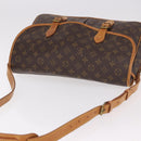 LOUIS VUITTON Monogram Gibeciere GM Shoulder Bag M42246 LV Auth 188421-7