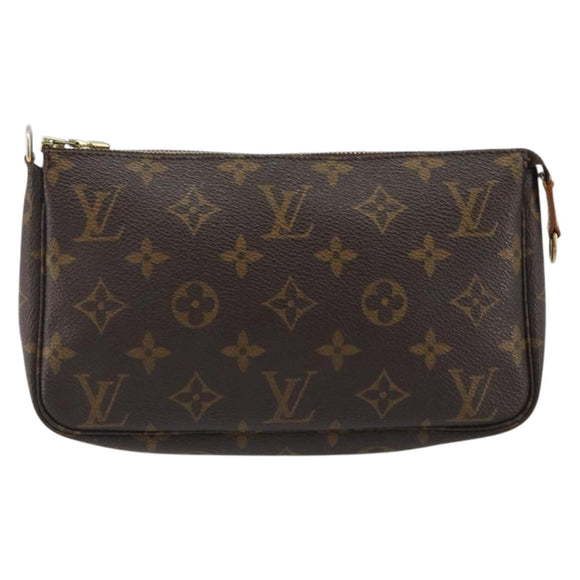LOUIS VUITTON Monogram Pochette Accessoires Accessory Pouch M51980 Auth 188425