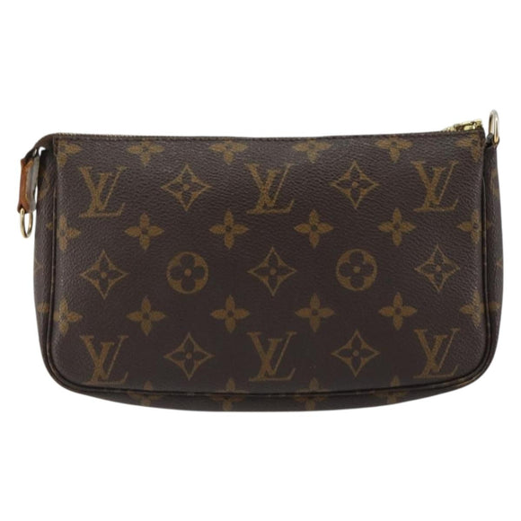 LOUIS VUITTON Monogram Pochette Accessoires Accessory Pouch M51980 Auth 188425