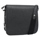 LOUIS VUITTON Taiga Andrei Shoulder Bag Ardoise M32482 LV Auth 188427V-1