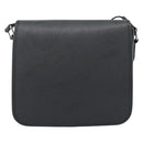 LOUIS VUITTON Taiga Andrei Shoulder Bag Ardoise M32482 LV Auth 188427V-2