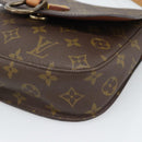 LOUIS VUITTON Monogram Saint Cloud MM Shoulder Bag M51243 LV Auth 188428-15