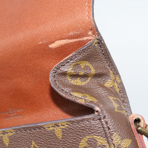 LOUIS VUITTON Monogram Saint Cloud MM Shoulder Bag M51243 LV Auth 188428