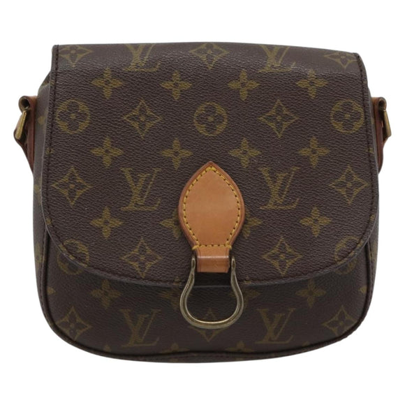 LOUIS VUITTON Monogram Saint Cloud MM Shoulder Bag M51243 LV Auth 188428