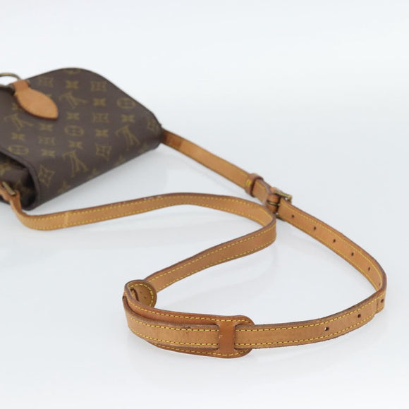 LOUIS VUITTON Monogram Saint Cloud MM Shoulder Bag M51243 LV Auth 188428