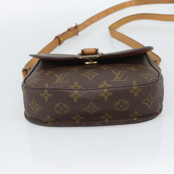 LOUIS VUITTON Monogram Saint Cloud MM Shoulder Bag M51243 LV Auth 188428