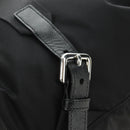 PRADA Backpack Nylon Black Silver 1BZ005 Auth 188429SAV-8