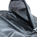 PRADA Backpack Nylon Black Silver 1BZ005 Auth 188429SAV-24