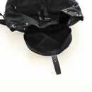 PRADA Backpack Nylon Black Silver 1BZ005 Auth 188429SAV-27