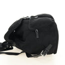 PRADA Backpack Nylon Black Silver 1BZ005 Auth 188429SAV-3