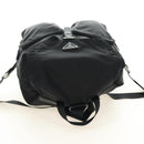 PRADA Backpack Nylon Black Silver 1BZ005 Auth 188429SAV-6