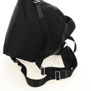 PRADA Backpack Nylon Black Silver 1BZ005 Auth 188429SAV-7
