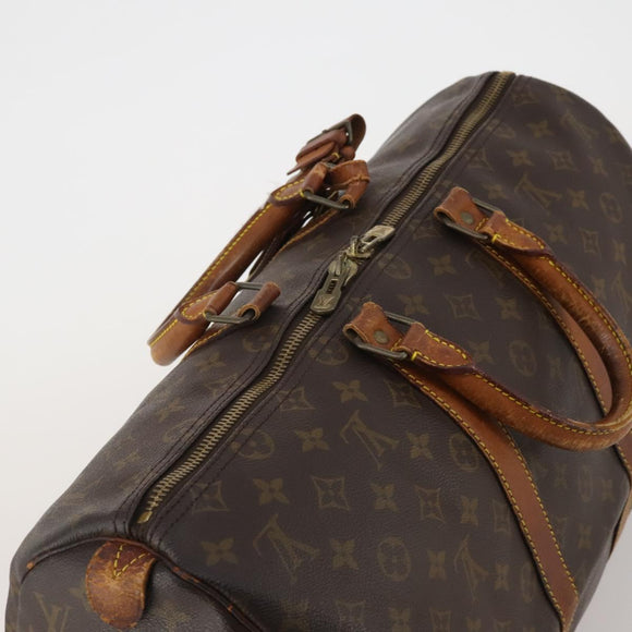 LOUIS VUITTON Monogram Keepall 45 Boston Bag M41428 LV Auth 188431