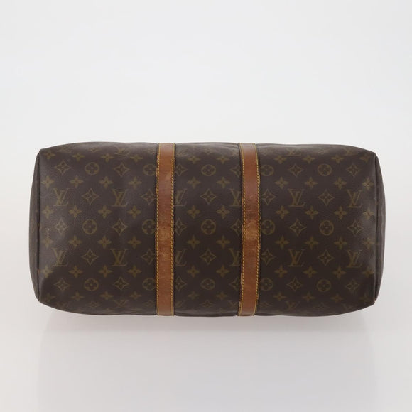 LOUIS VUITTON Monogram Keepall 45 Boston Bag M41428 LV Auth 188431