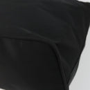 PRADA Hand Bag Nylon Black Silver Auth 188434-15