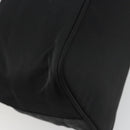 PRADA Hand Bag Nylon Black Silver Auth 188434-16
