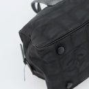 CHANEL New Travel Line Hand Bag Nylon Black CC Auth 188435-11