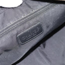 CHANEL New Travel Line Hand Bag Nylon Black CC Auth 188435-15