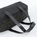 CHANEL New Travel Line Hand Bag Nylon Black CC Auth 188435-7