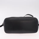 CELINE Cabas De France Hand Bag Canvas Leather 2way Beige Gold Auth 188436-7