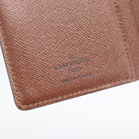 LOUIS VUITTON Monogram Porte Monnaie Billets Viennois Wallet M61663 Auth 188441A