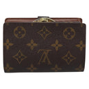 LOUIS VUITTON Monogram Porte Monnaie Billets Viennois Wallet M61663 Auth 188441A-2