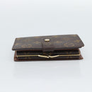 LOUIS VUITTON Monogram Porte Monnaie Billets Viennois Wallet M61663 Auth 188441A-5