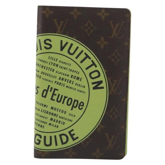 LOUIS VUITTON Monogram Book Cover City Guide European Vintage LV Auth 188442M