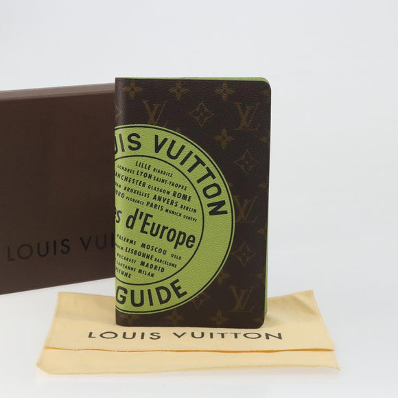 LOUIS VUITTON Monogram Book Cover City Guide European Vintage LV Auth 188442M
