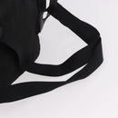 PRADA Backpack Nylon Black Silver Auth 188443-10