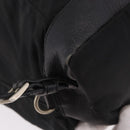 PRADA Backpack Nylon Black Silver Auth 188443-15