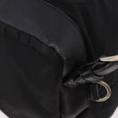 PRADA Backpack Nylon Black Silver Auth 188443-16