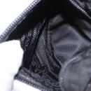 PRADA Backpack Nylon Black Silver Auth 188443-25