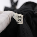 PRADA Backpack Nylon Black Silver Auth 188443-28