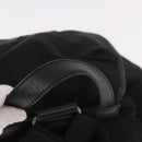 PRADA Backpack Nylon Black Silver Auth 188443-8
