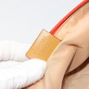 GUCCI Accessory Pouch Suede Orange Gold 039 1103 2123 Auth 188458-12
