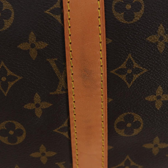 LOUIS VUITTON Monogram Keepall 55 Boston Bag M41424 LV Auth 188460SAV