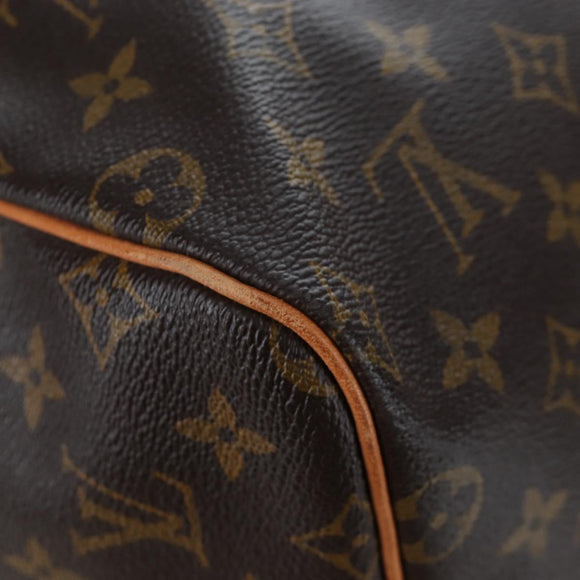 LOUIS VUITTON Monogram Keepall 55 Boston Bag M41424 LV Auth 188460SAV