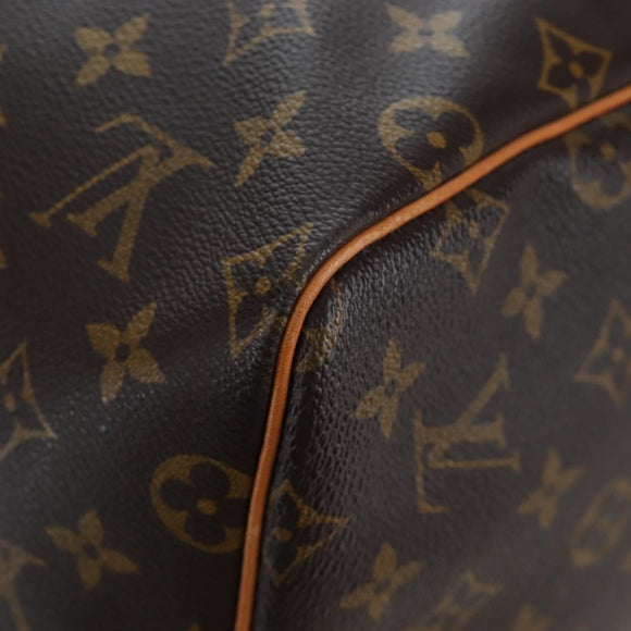 LOUIS VUITTON Monogram Keepall 55 Boston Bag M41424 LV Auth 188460SAV