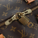 LOUIS VUITTON Monogram Keepall 55 Boston Bag M41424 LV Auth 188460SAV-23