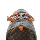 LOUIS VUITTON Monogram Keepall 55 Boston Bag M41424 LV Auth 188460SAV-7