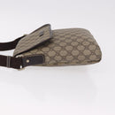 GUCCI GG Supreme Shoulder Bag PVC Beige Gold 223666 Auth 188468-4