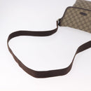GUCCI GG Supreme Shoulder Bag PVC Beige Gold 223666 Auth 188468-7