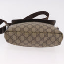 GUCCI GG Supreme Shoulder Bag PVC Beige Gold 223666 Auth 188468-5