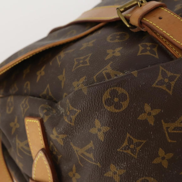 LOUIS VUITTON Monogram Saumur 43 Shoulder Bag M42252 LV Auth 188476