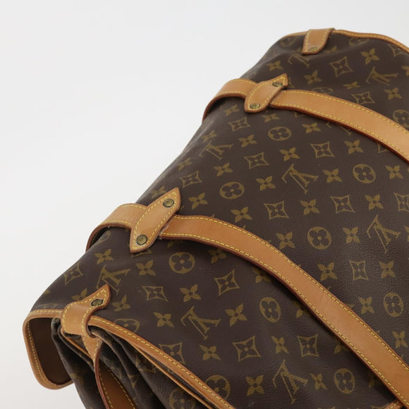 LOUIS VUITTON Monogram Saumur 43 Shoulder Bag M42252 LV Auth 188476