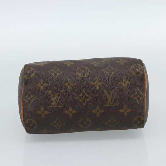 LOUIS VUITTON Monogram Mini Speedy Bandouliere Japon 88 Bag M99014 Auth 188480